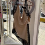 Λινζερι Ντραπέ με δαντέλα