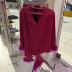 Πιτζάμα φούξια με γουνάκια