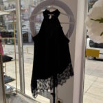 Σατέν ασύμμετρη μπλούζα one size