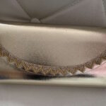 Τσάντα φάκελος σε χρυσό χρώμα