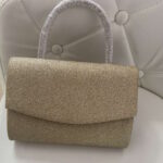 Τσαντάκι φάκελος σε χρυσό χρώμα