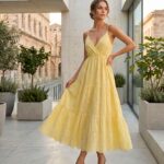 Φόρεμα μακρύ one size κιπουρ βαμβακερό σε φανταστικά χρώματα